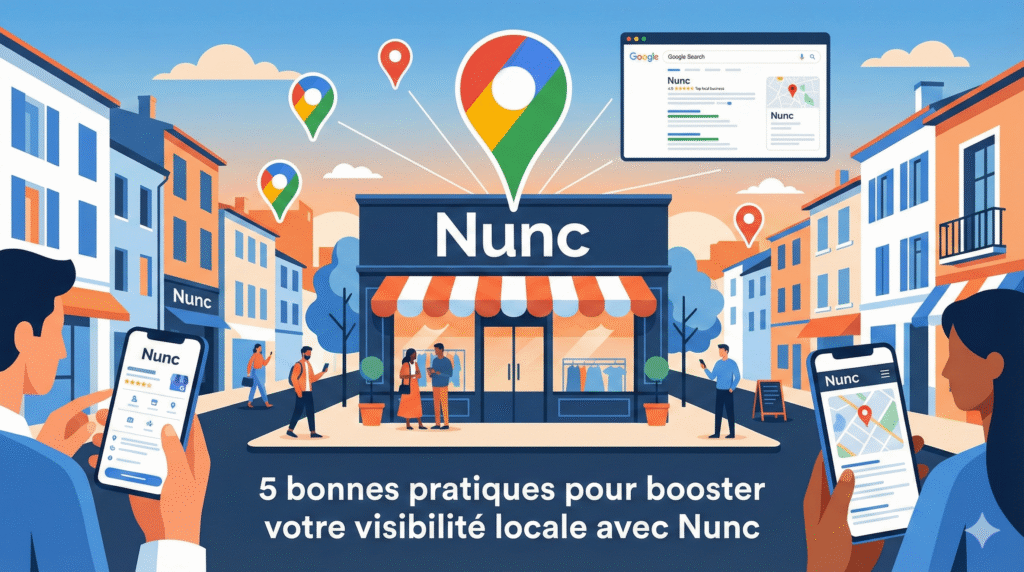 5 bonnes pratiques SEO local 2025 - Nunc agence web Narbonne
